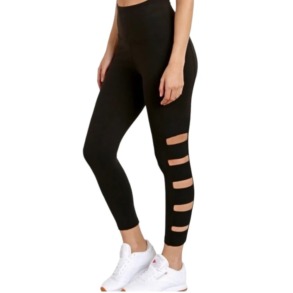 Beyond Yoga Side Slit Legging Black